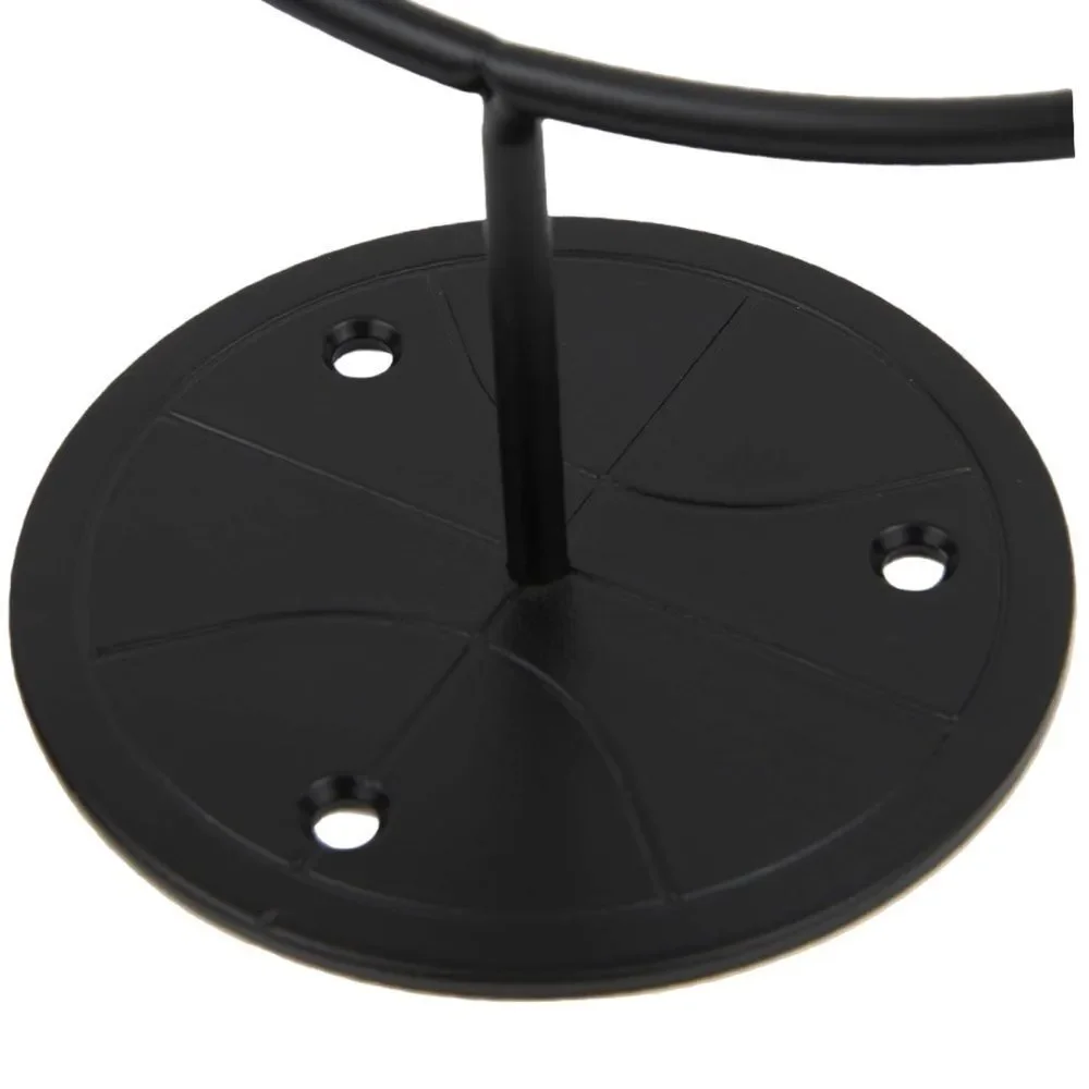 Wallniture Sporta Wall Mounted Storage Sports Ball Holder Display Steel Black 2